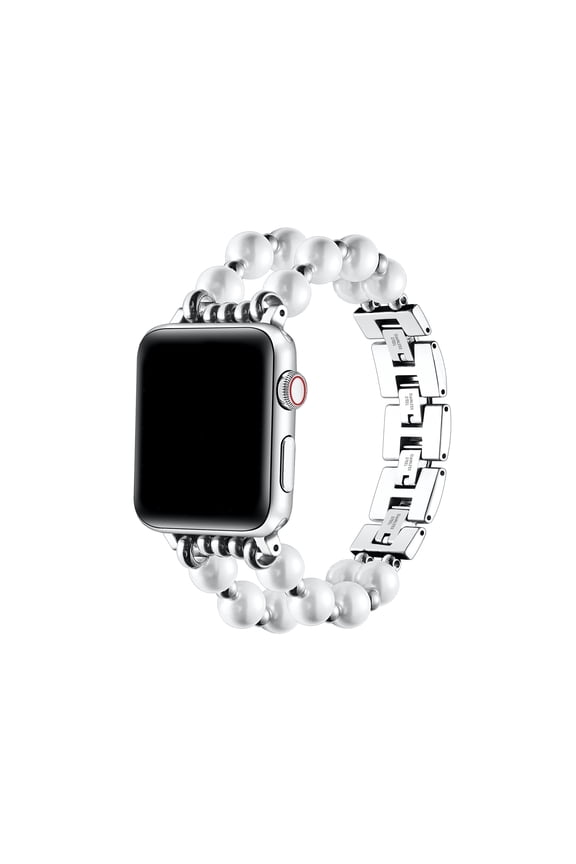 Sheridan Pearl Beaded Band Compatible with Apple Watch