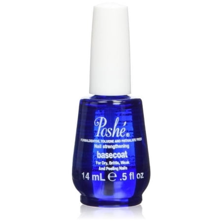 Poshe Nail Strengthening Treatment Base Coat, 0.5 Fluid