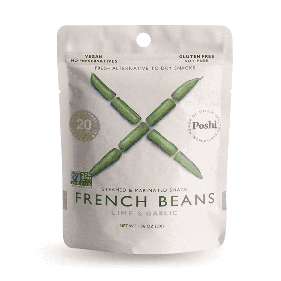 Poshi Steamed & Marinated French Bean Snack 1.76 oz