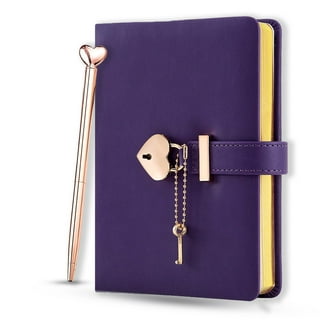 Notebooks with Lock Kids Journals for Girls Soccer Ball Bulk