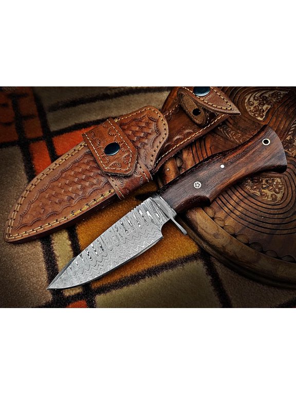 Custom Handmade Damascus steel 10 Inches Knife- Perfect Grip Tactical Knife