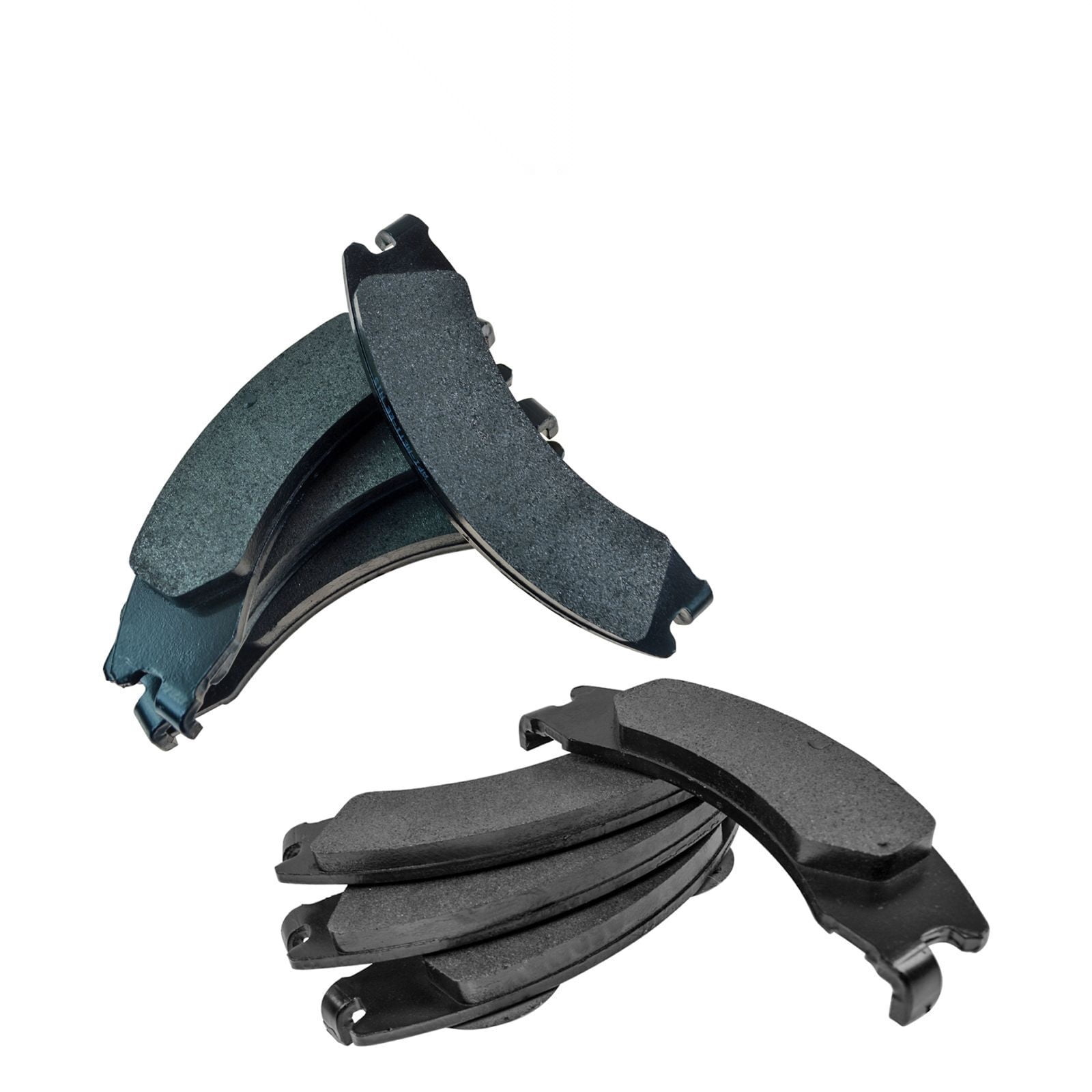 Premium Posi Metallic Brake Pad Set – Front & Rear Kit – Fits GM SUVs & Trucks (Acadia, Enclave, Traverse, More) – AM Autoparts