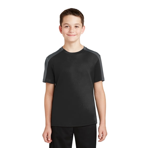 PosiCharge Competitor SleeveBlocked Tee