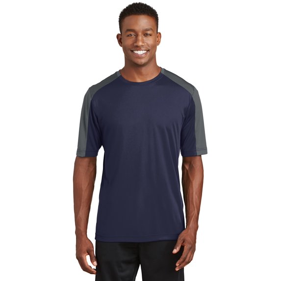 PosiCharge Competitor SleeveBlocked Tee