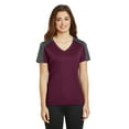 thumbnail image 1 of PosiCharge Competitor SleeveBlocked VNeck Tee, 1 of 2