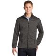 thumbnail image 1 of PosiCharge Electric Heather Soft Shell Jacket. JST30, 1 of 4