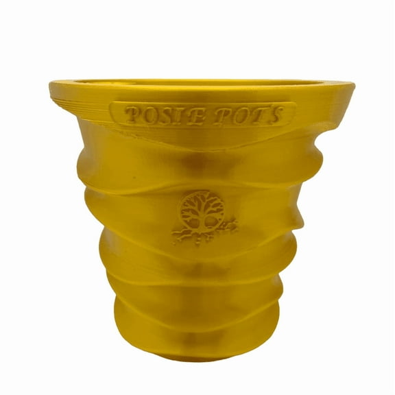 Posie Pot Gold Wave Self Watering Planter