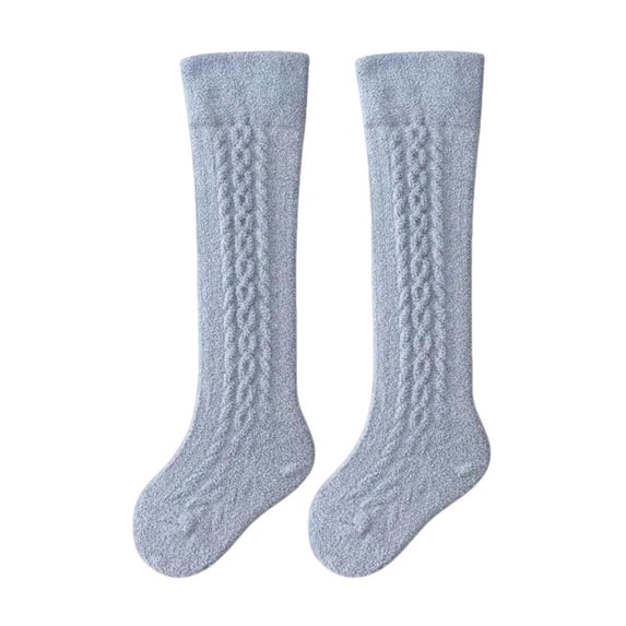 Posijego Baby Girls Knee High Socks Newborn Infant Toddler Girls Stockings Cotton Soft Thick Socks 0-3 Years