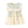 thumbnail image 1 of Posijego Baby Girls Polka Dot Dresses Summer Loose Casual Dresses for Toddler Girls Cotton Dresses Summer Clothes, 1 of 9