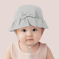 thumbnail image 1 of Posijego Baby Girls Sun Hat Cute Cotton Summer Soft Adjustable Size Outdoor Beach Hat for Toddler Girls, 1 of 4
