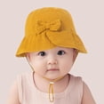 thumbnail image 1 of Posijego Baby Girls Sun Hat Cute Cotton Summer Soft Adjustable Size Outdoor Beach Hat for Toddler Girls, 1 of 4
