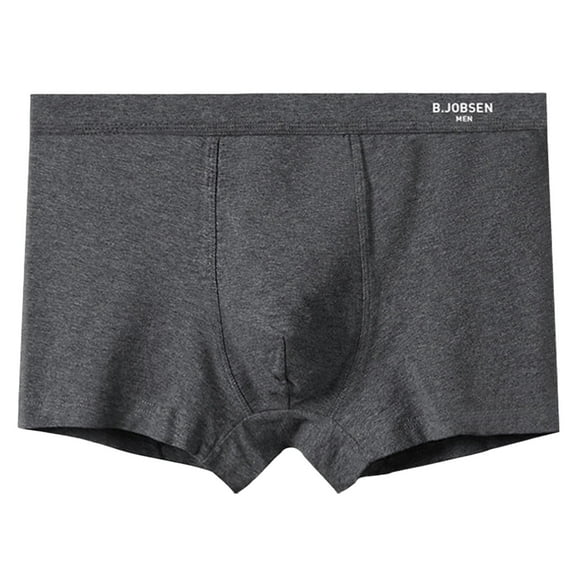 Posijego Big & Tall Boxer Underwear for Men Elastic Mid Waist Soft Comfortable Breathable Underpants for Men