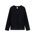 thumbnail image 1 of Posijego Big and Tall Men's T-Shirts Cotton Long Sleeve Basic Tee Shirts Undershirts Pajama Tops for Men, 1 of 2