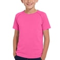 thumbnail image 1 of Posijego Boys Athletic Tops Active Short Sleeve T-Shirts Quick Dry Workout Running Tennis Shirts Summer Clothes, 1 of 8