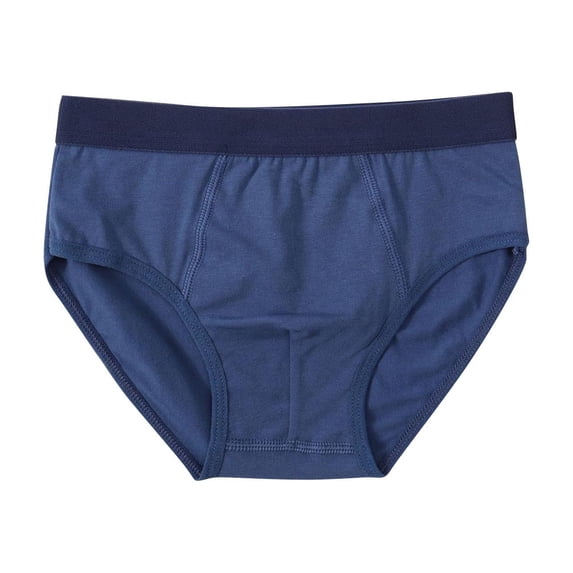 Posijego Boys Bikini Briefs Cotton Underwear Stretch High Waisted Kid's Boys Breathable Underwear for Little Boys