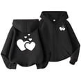 thumbnail image 1 of Posijego Boys Girls Valentine's Day Hoodie Heart Graphic Zip up Sweatshirts with Hooded Pockets Sport Jackets, 1 of 8