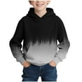 thumbnail image 1 of Posijego Boys Hoodies Spring Casual Long Sleeve Pullover Sweatshirt Lightweight Athletic Hooded Tops Size 4-14 Years, 1 of 7