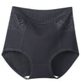 thumbnail image 1 of Posijego Cotton Briefs for Women Plus Size Seamless Panties High Waist No Show Ladies Breathable Underwear, 1 of 3