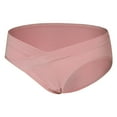 thumbnail image 1 of Posijego Cotton Underwear for Women Plus Size High Waist Panties Solid Color Breathable Seamless Briefs, 1 of 6
