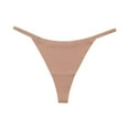 thumbnail image 1 of Posijego G-String Thongs for Women No Show Thong Underwear Ladies Seamless Low Rise Panties Underpants, 1 of 1