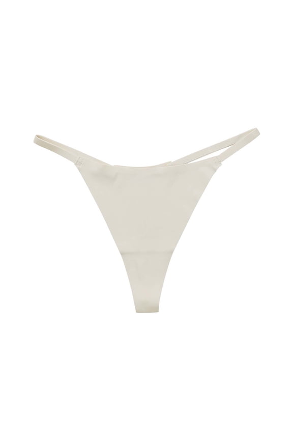 G-String Thongs for Women No Show Thong Underwear Ladies Seamless Low Rise Panties Underpants