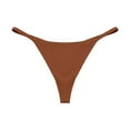 thumbnail image 1 of Posijego G-String Thongs for Women No Show Thong Underwear Ladies Seamless Low Rise Panties Underpants, 1 of 4