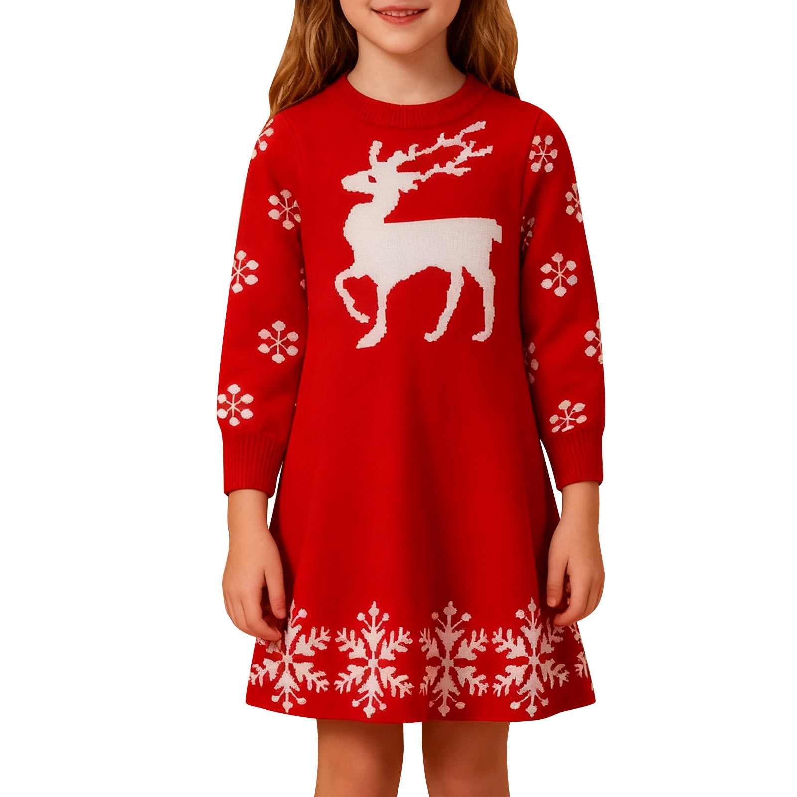 christmas sweater dress girls Rare Editions Baby Girls Christmas Sweater Dress
