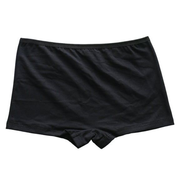 Posijego Girls Cotton Boyshorts High Waisted Stretch Underwear Full Coverage Soft Comfortable Underwear Under Dress