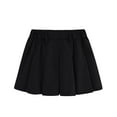 thumbnail image 1 of Posijego Girls Pleated Skirts School Uniform Skirt with Lined Elastic Waistband Mini Formal Short Skirts Solid Color, 1 of 5