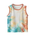thumbnail image 1 of Posijego Kids Boys Girls Tie Dye Tank Top Toddler Sleeveless Shirts Summer Casual Beach Vacation Tank Tees, 1 of 6