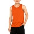 thumbnail image 1 of Posijego Kids Boys Tank Tops Racerback Sleeveless Athletic Workout Running Tank Tees Basic Undershirts Ages 1-12 Years, 1 of 9
