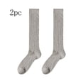 thumbnail image 1 of Posijego Knee High Socks for Women Summer Cotton Socks Breathable Lightweight Casual Socks Solid Color Dress Socks, 1 of 3