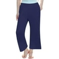 thumbnail image 1 of Posijego Little & Big Girls Wide Leg Pants Yoga Athletic Sweatpants High Elastic Waist Casual Lounge Pants, 1 of 3