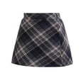 thumbnail image 1 of Posijego Little and Big Girls Plaid Skirts High Waisted A-Line Mini Skirt Girls Summer School Uniform Short Skirts, 1 of 4