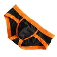 thumbnail image 1 of Posijego Low Rise Briefs for Men Color Block Stretchy Breathable Comfortable Tight Bikini Underwear for Men, 1 of 7