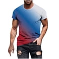 thumbnail image 1 of Posijego Men's Big and Tall Shirts Comfy Short Sleeve Crew Neck Summer Tee Casual Athletic Workout T-Shirts, 1 of 5