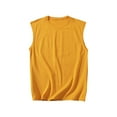 thumbnail image 1 of Posijego Men's Big and Tall Tank Tops Crew Neck Casual Solid Color Lightweight Loose Sleeveless Tank Shirts M-5XL, 1 of 3
