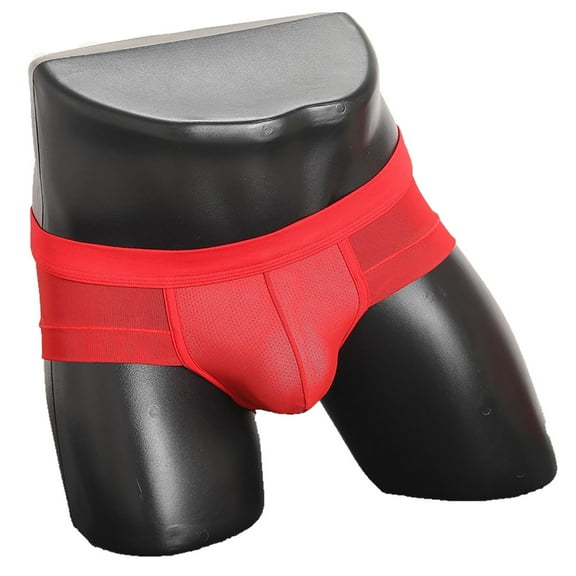 Posijego Men's Bikini Underwear Big & Tall Underwear for Men Low Rise Breathable Stretch Tight Breathable Underpants