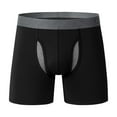 thumbnail image 1 of Posijego Men's Boxer Briefs Cotton Underwear Breathable Comfortable Underwear Mens Stretch Athletic Underpants, 1 of 5