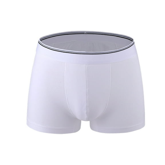 Posijego Men's Cotton Boxer Briefs Breathable Underwear Soft Comfortable Athletic Casual Underpants for Men
