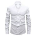 thumbnail image 1 of Posijego Men's Dress Shirts Business Office Button down Shirts Mens Long Sleeve Collared Work Shirts Party Wedding, 1 of 6