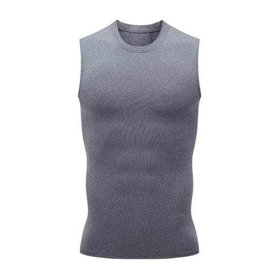 Posijego Men's Workout Tank Tops Slim Muscle T-Shirts Gym Athletic Activewear Basic Undershirts Exercise Running