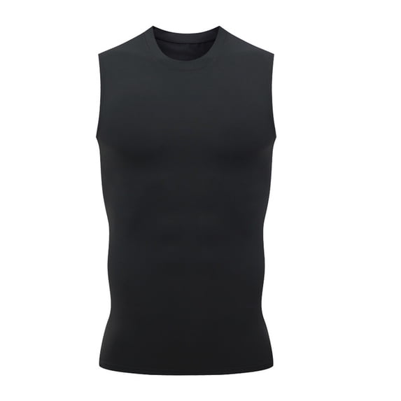 Posijego Men's Workout Tank Tops Slim Muscle T-Shirts Gym Athletic Activewear Basic Undershirts Exercise Running