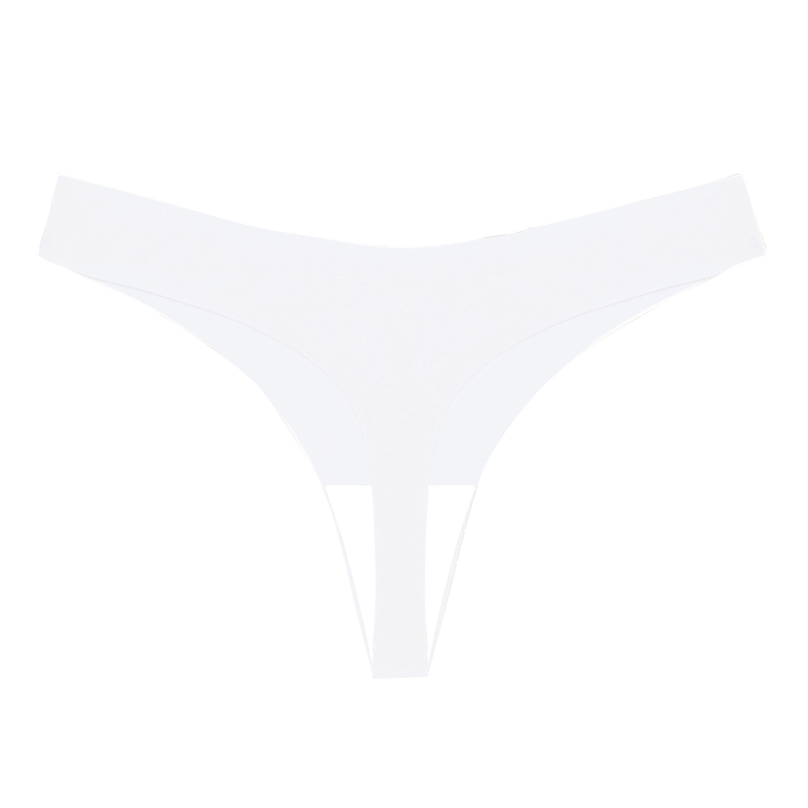 12 Pack Black Thin Women Thongs Seamless No Show Breathable Soft Low Waist T-Back Panties