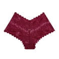 thumbnail image 1 of Posijego Sexy Lace Underwear for Women Breathable No Show Panties High Waist Hipster Panty Underpants, 1 of 2