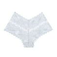 thumbnail image 1 of Posijego Sexy Lace Underwear for Women Breathable No Show Panties High Waist Hipster Panty Underpants, 1 of 2