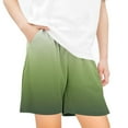 thumbnail image 1 of Posijego Summer Teen Girls Boys Shorts Solid Color Casual Athletic Shorts Kids Running Shorts with Pockets, 1 of 4