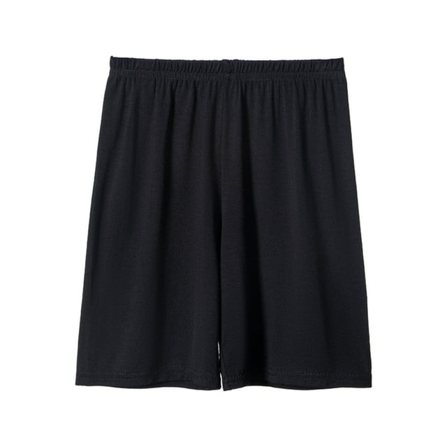 Posijego Teen Boys Girls Shorts Comfy Elastic Waist Wide Leg Shorts