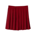 thumbnail image 1 of Posijego Teen Girls Pleated Skirts School Uniform Skirt Girls High Waisted Cotton Mini Uniform Skirts for Big Girls, 1 of 3
