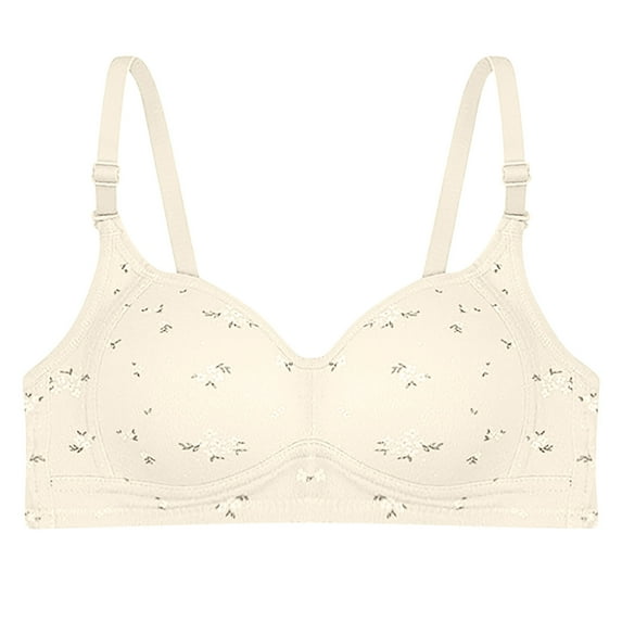 Posijego Teens Girls Wireless Bras Breathable Push up Everydays Bras for Girls Light Padded Comfort Bralettes